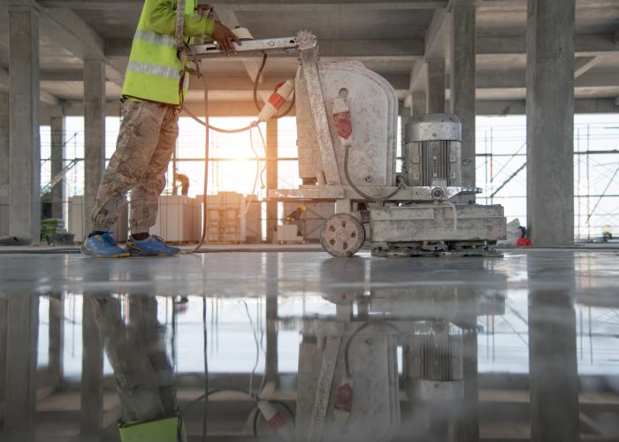 man-polishing-concrete-floor